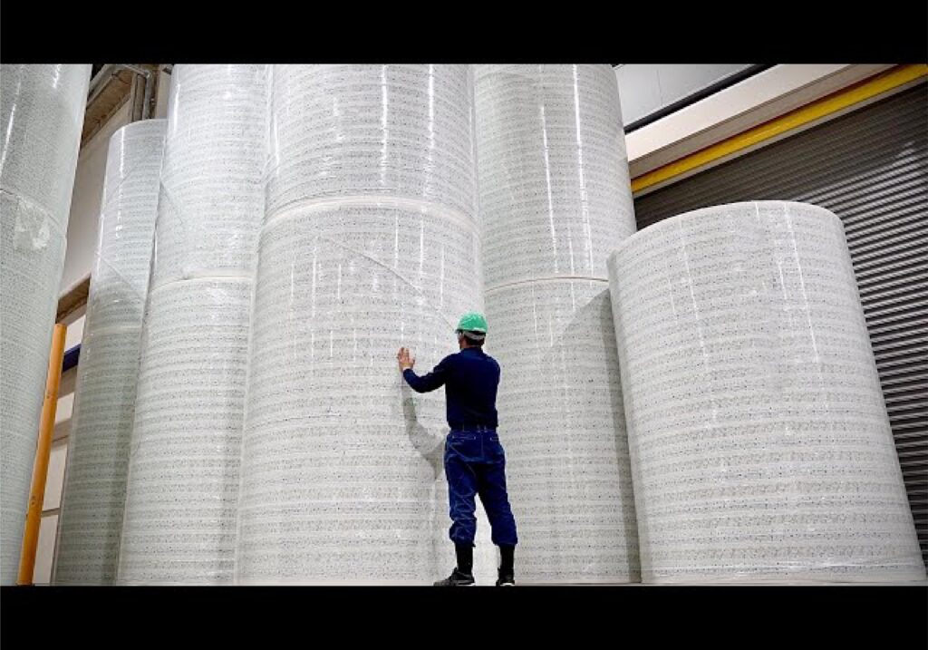 How Toilet Paper Is Made MARUTOMI